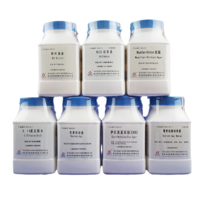 月桂基硫酸盐蛋白胨肉汤-MUG  1000mL  HB0416-1  青岛海博生物