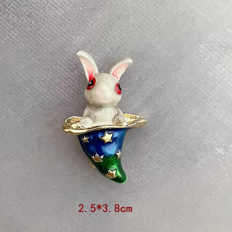 Fashionable elegant cute magic rabbit