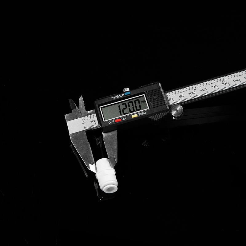 Purificador de agua recta accesorios conector 2 puntos dientes exteriores a su vez 2 puntos conector rápido 2 puntos tubería 2 puntos alambre exterior recto 1044