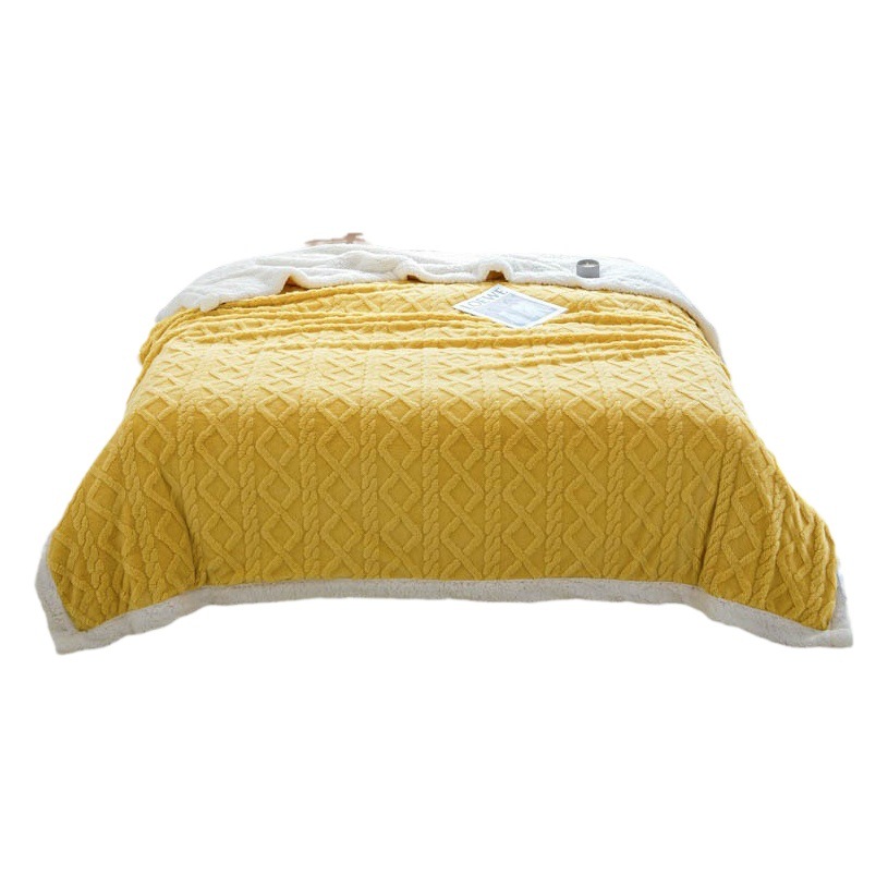 Manta tafu manta de terciopelo manta de lana de cordero promoción cuatro estaciones manta hogar toalla nórdica color sólido siesta sofá Manta