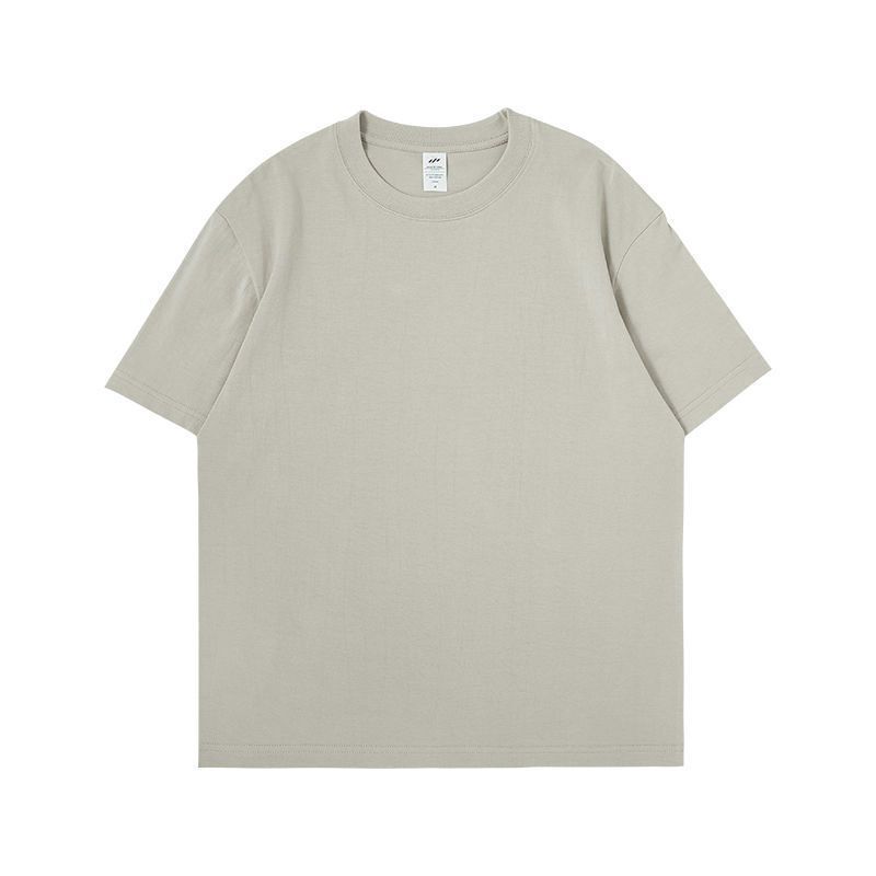 300 グラムヘビーウェイトアメリカンコットン半袖 Tシャツカップル無地トップカジュアル大きいサイズボトリングシャツ純白 T 男女兼用|undefined