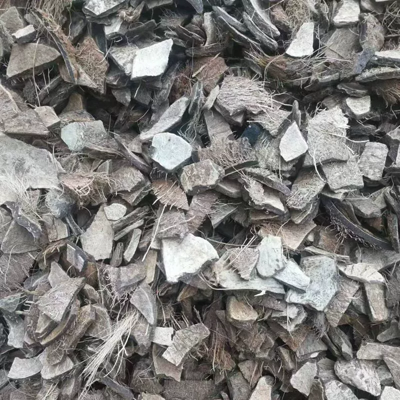 Образец фрагментов скорлупы кокоса для посадки орхидеи, измельченная скорлупа кокоса, твердый кокосовый субстрат для выращивания, активированный уголь, фрагменты скорлупы кокоса