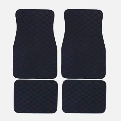 Universal Foot Pad — carpet car floor mat - black-black-line-03