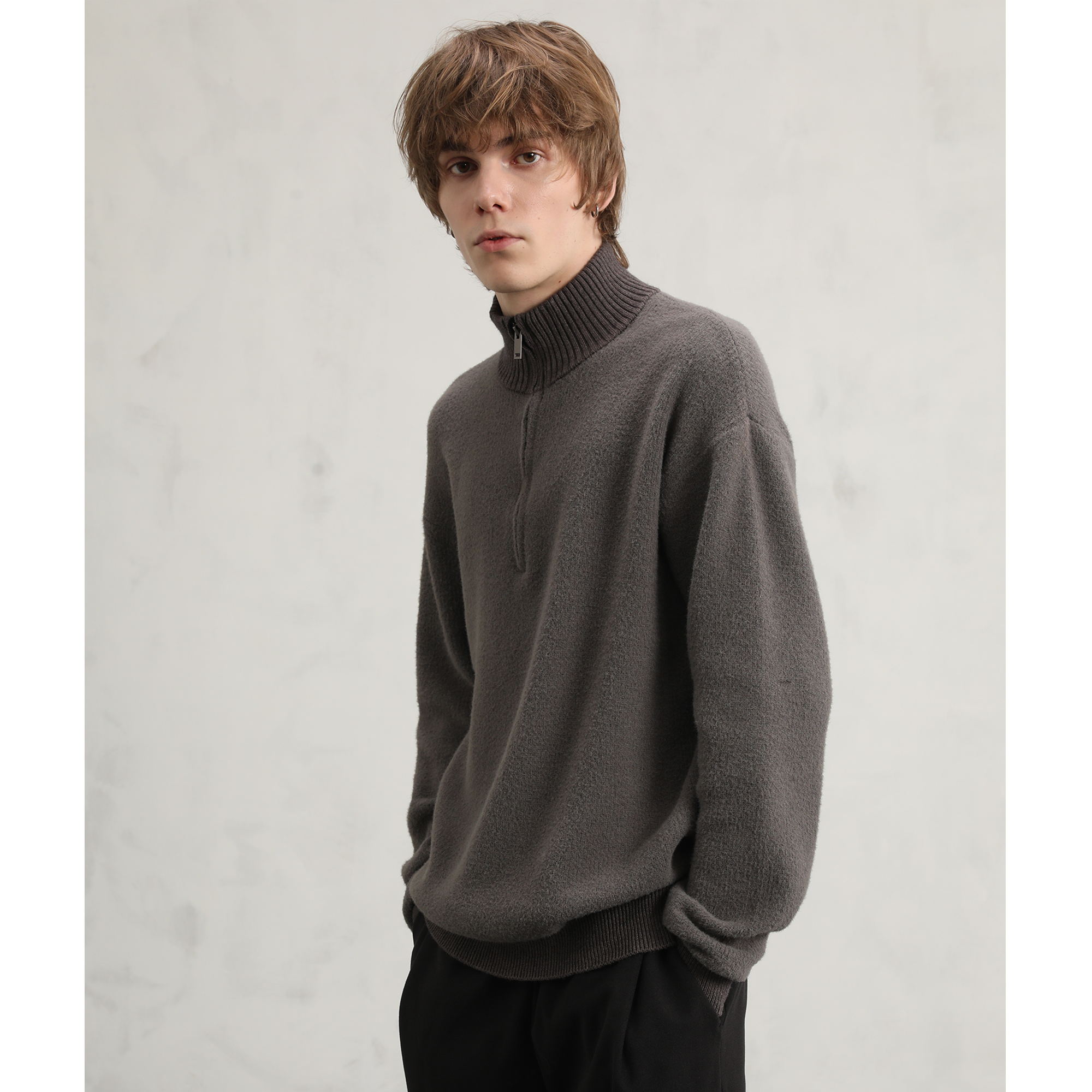 Explosiones transfronterizas de tamaño europeo suéter de punto ligero de cuello en V para hombres Cardigan chaqueta de fábrica de negocios al por mayor