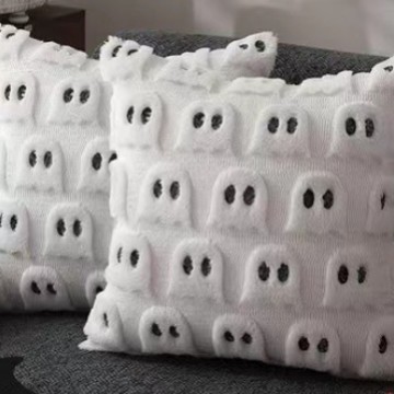 ハロウィン パンプキン ゴースト 枕カバー 立体 ぬいぐるみ 枕 クッションカバー リビング ソファ 腰枕カバー|undefined