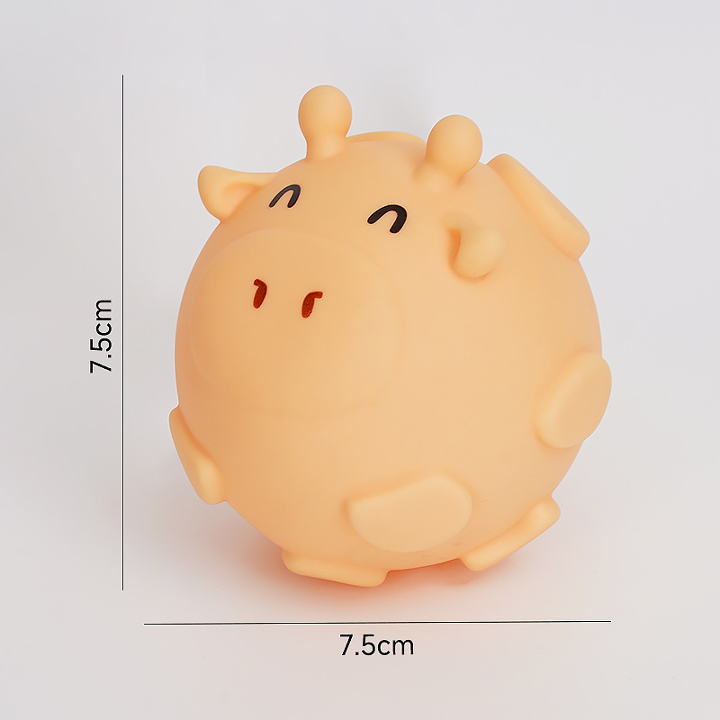 Bebé de venta caliente pegamento de pegamento de mano agarrar juguetes de pelota para niños agua de baño animal pegamento suave pellizco pellizco le baño de bebés rociador