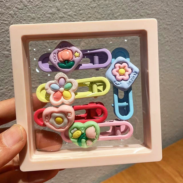 Set, flowered, 5 pieces
