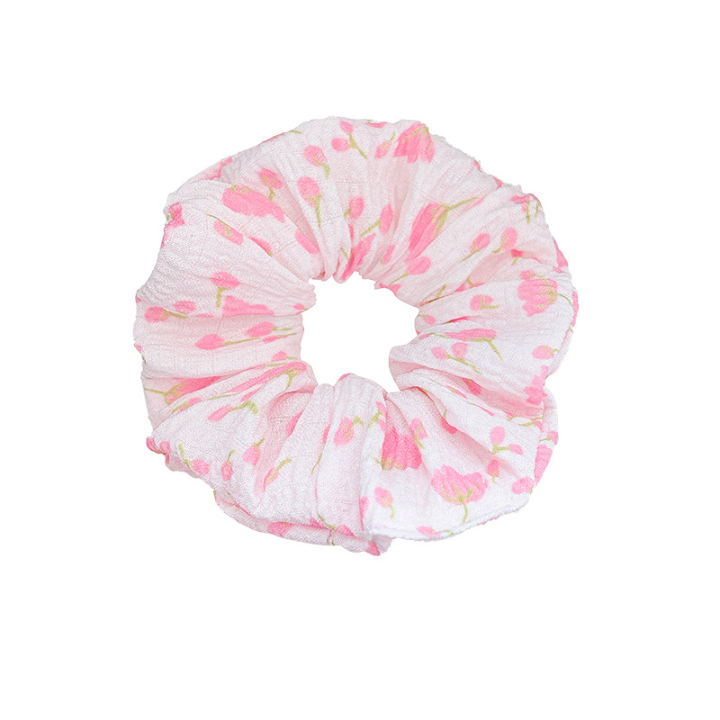 Pequeñas flores frescas francesas anillo de cabello de intestino para mujeres 2026 nuevo cabello de cabello Braisen cabello de cabello