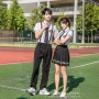 韩国男女学生夏季校服