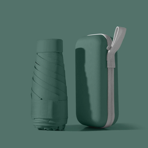 Dark green card bag