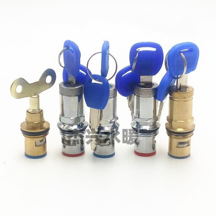 Outdoor Balcony with Lock and Key Valve Core Faucet Valve Core 4-point Faucet Valve