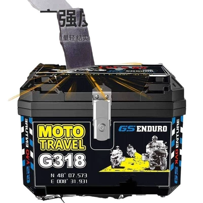 and Motorcycle Extra-Large — Motorcycle trunk
