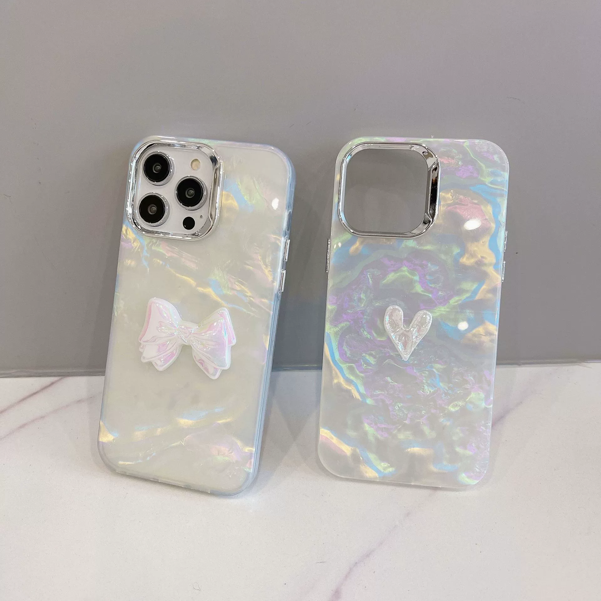Чехол совместимый с Apple для iPhone 15 с бантом, 15promax, iPhone