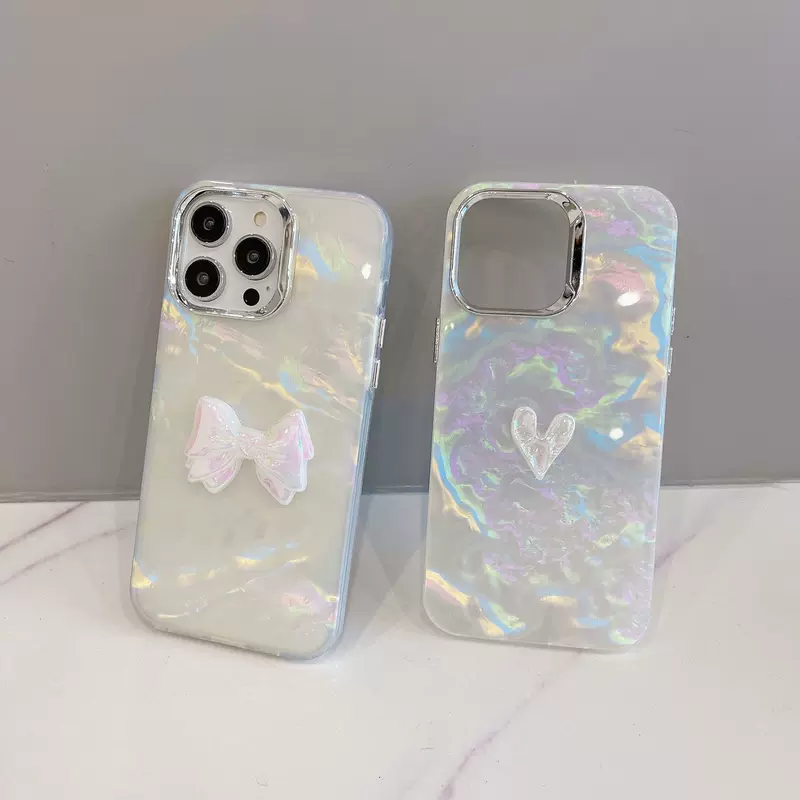 Чехол совместимый с Apple для iPhone 15 с бантом, 15promax, iPhone