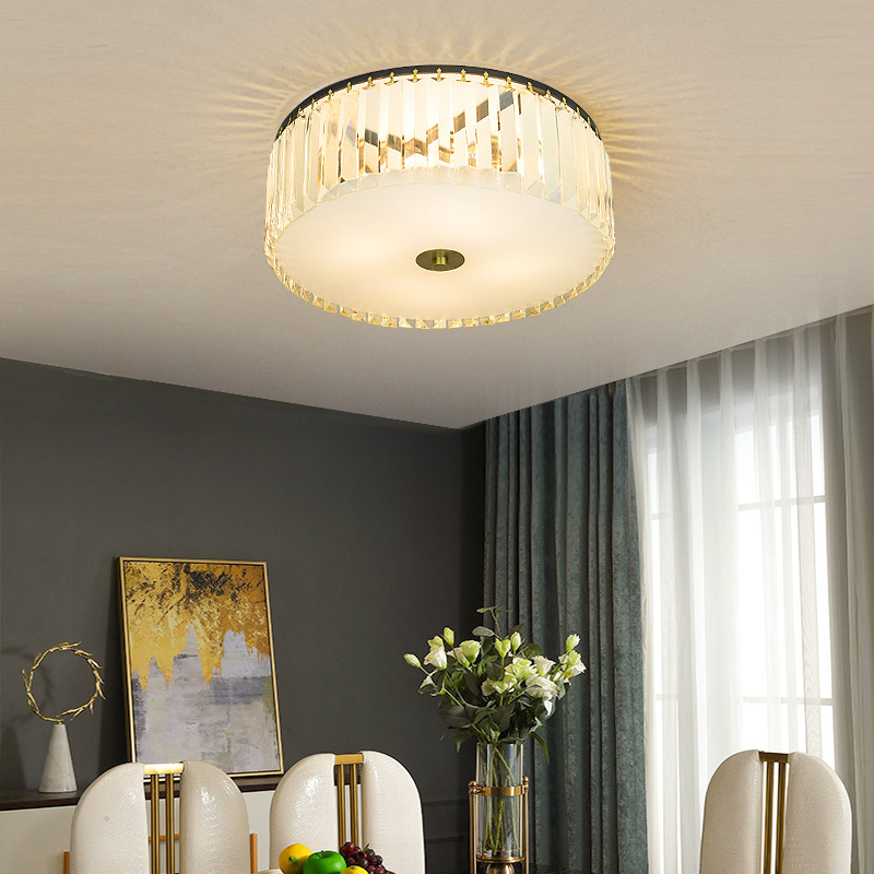 Copper ceiling light