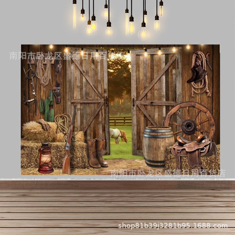 Amazon Wild Country Barn Western Cowboy Theme Photography Background Cloth Adult Children Birthday Party Banner Amazon Wild Country Barn Western Cowboy Theme Photography Background Cloth Adult Children Birthday Party Banner