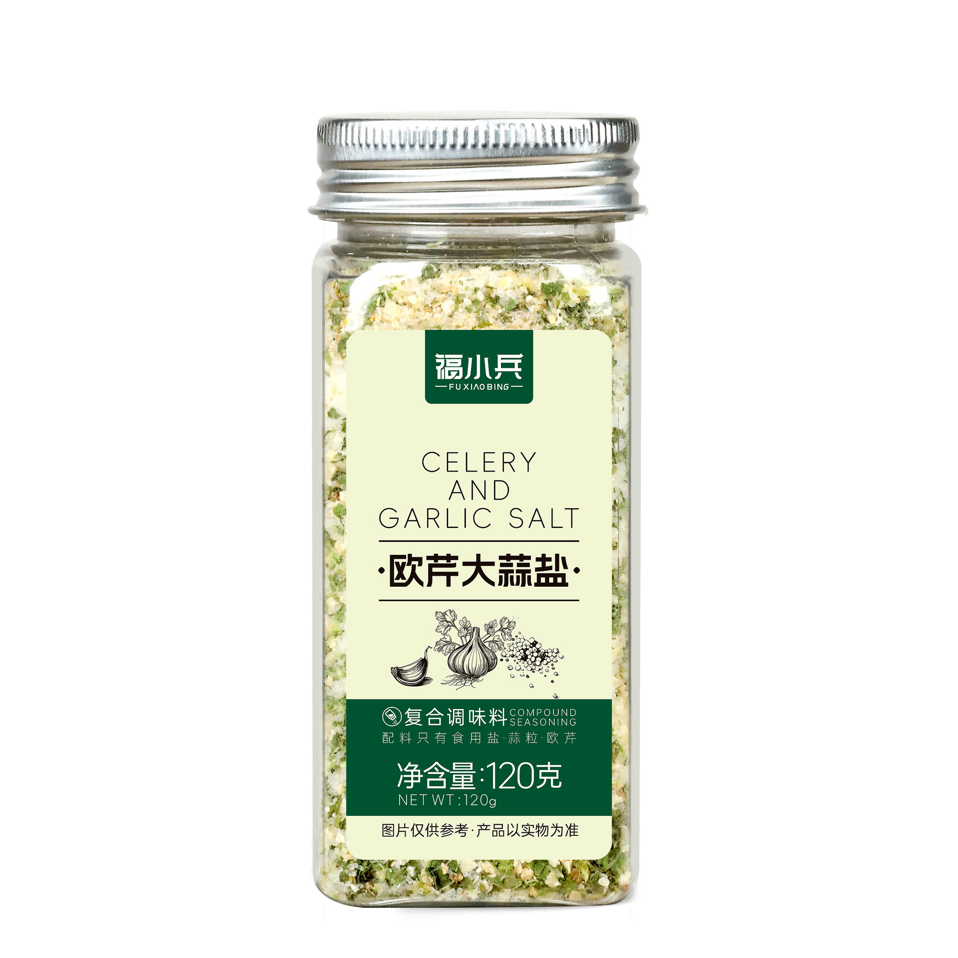 전자상거래 인기상품 파슬리 마늘소금 120g (플라스틱병)