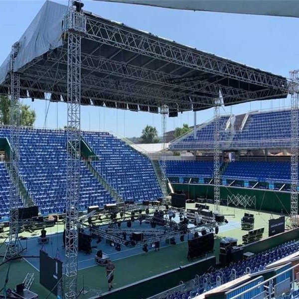 外贸创笙外销舞台 铝合金舞台架子酒吧会展厂家直销螺丝架展示架