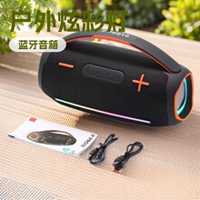 外贸跨境新款PPRO10无线蓝牙音响手提大功率战鼓户外便携重低音炮