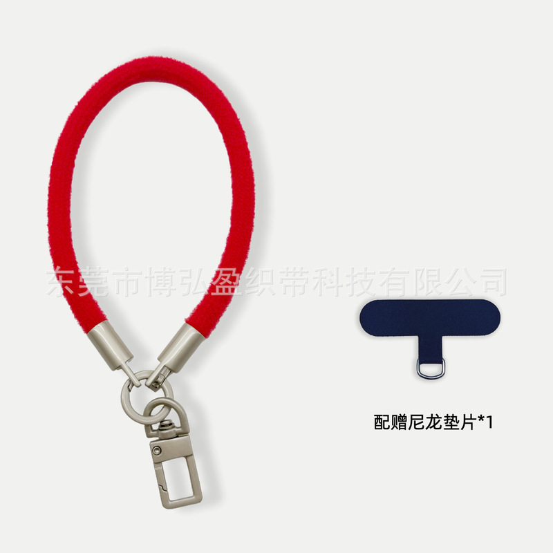 8MM圣诞限定手腕毛毛挂件短款高端手机挂绳包挂钥匙扣挂件DIY|undefined