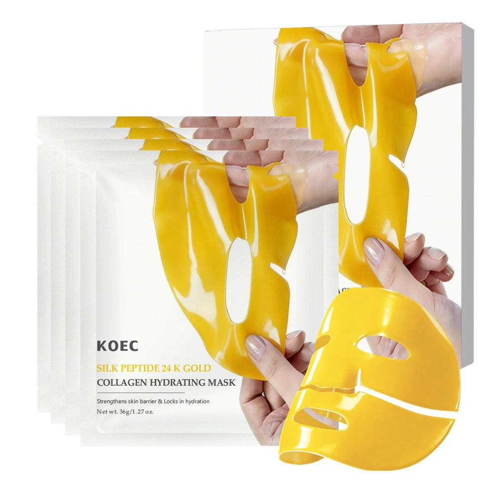 Гель-маска для лица (KOEC) глубокий коллаген PDRN, прозрачная увлажняющая, 4 варианта
