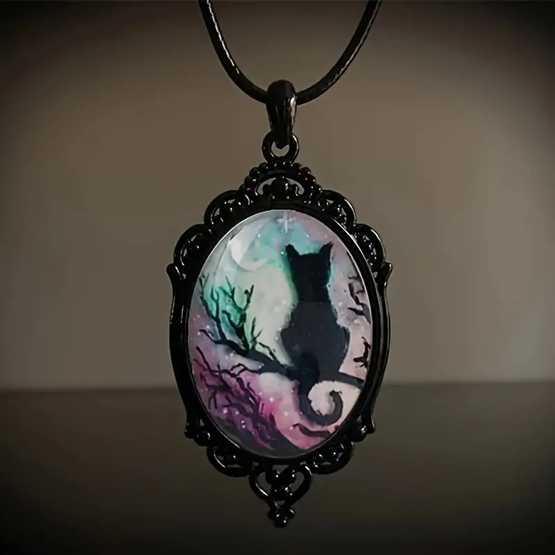 fashionable elegant glass pendant