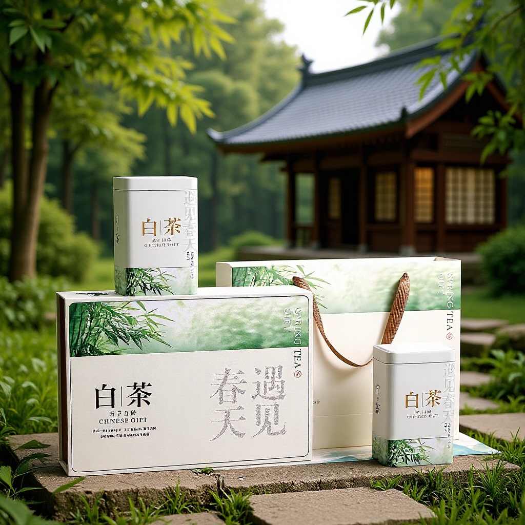 250克2罐半斤白茶黄金芽茶叶空包装盒礼品盒 新空茶盒礼盒空批发