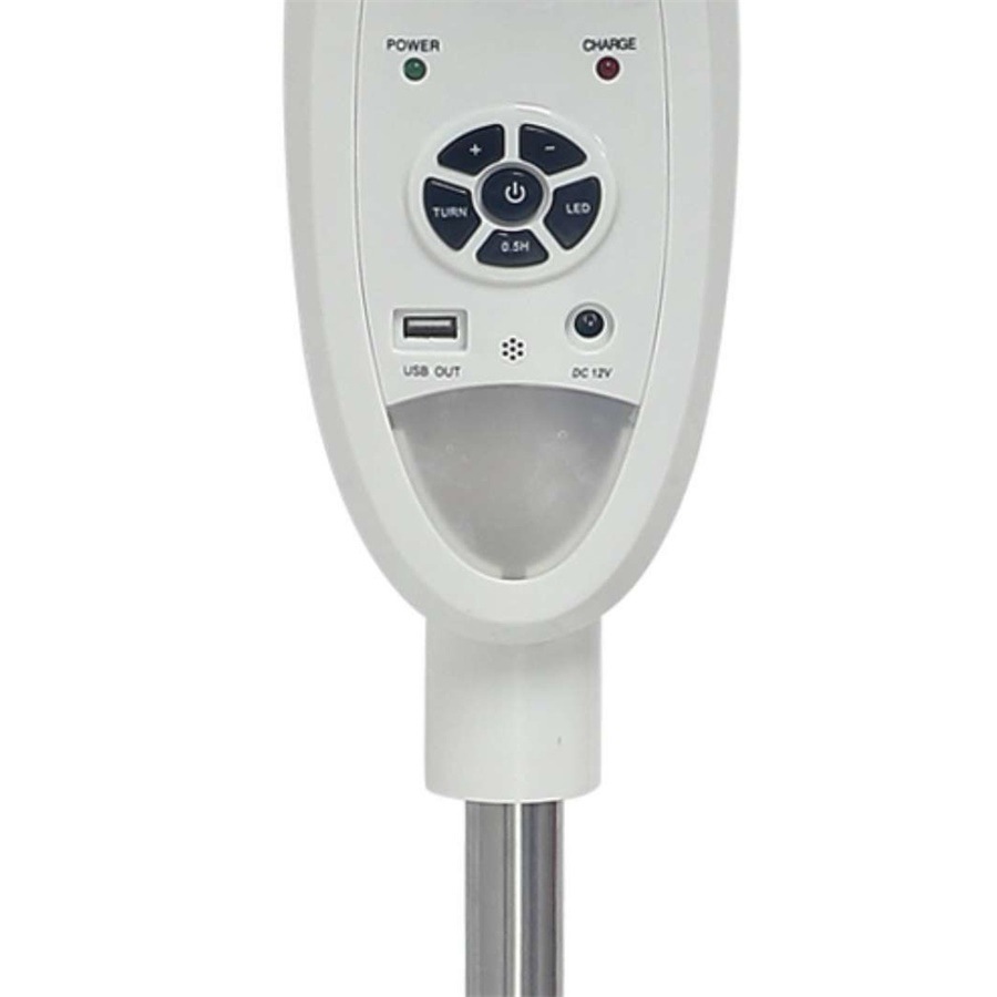 16 pulgadas ventilador vertical de piso con panel solar controlado remoto ventilador solar de emergencia interior y exterior