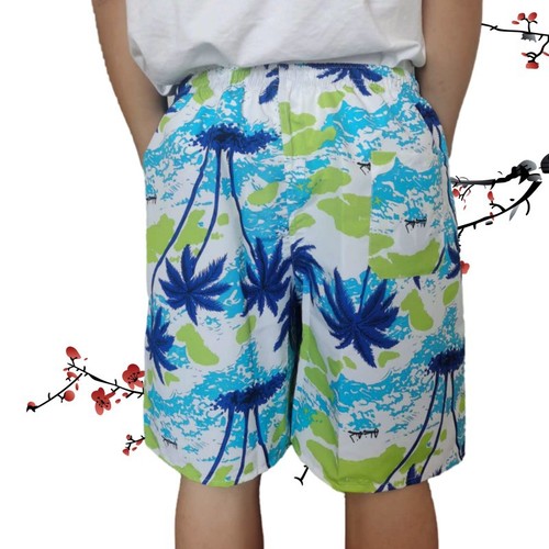 Tropical Style Beach Shorts Men's Camouflage European and American Drift Print Short Pants Men's Quick-Drying Casual Pants Ins Big Shorts