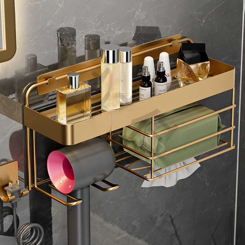 Легкий роскошный держатель для рулонной бумаги для ванной комнаты, держатель для туалетной бумаги, держатель для туалетной бумаги без перфорации, держатель для туалетной бумаги для мобильного телефона, коробка для туалетной бумаги, стопка туалетной бумаги