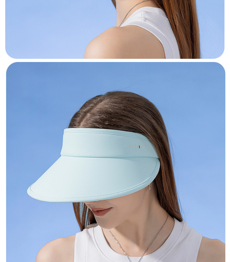 Mujeres Elegante Básico Color Sólido Grandes Aleros Sombrero Para El Sol display picture 10