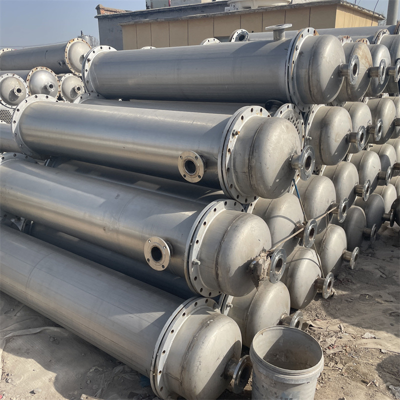 二手冷凝器 50平方不锈钢冷凝器  喷淋式冷凝器