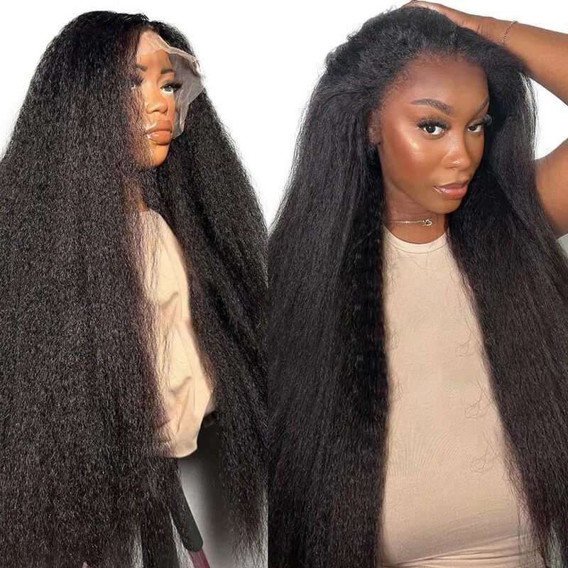 Sexy Straight Hair Hd Lace Front Wig, Glue-Free Pre-Trimmed Wig with Natural Hairline