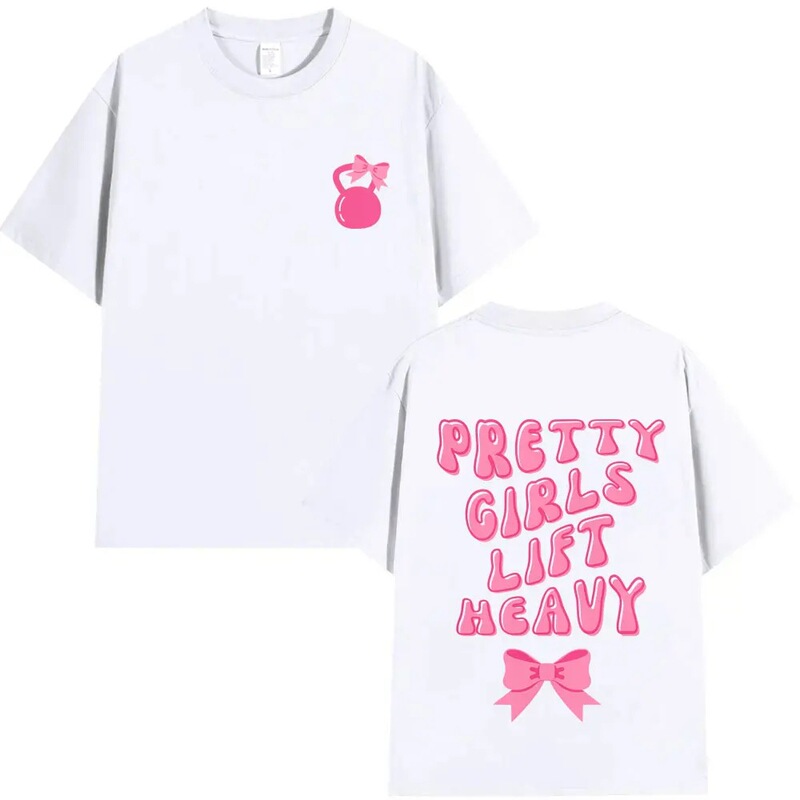 Beautiful Girl Lifting Heavy Weights Graphic T-Shirt, Fun Gym Fitness T-Shirt for Men and Women, Fashionable and Casual Beautiful Girl Lifting Heavy Weights Graphic T-Shirt, Fun Gym Fitness T-Shirt for Men and Women, Fashionable and Casual