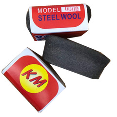 KM steel wire cotton 0000# steel cleaning cotton steel floss steel ball steel fluff glass cleaning direct factory sale