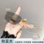 无框近视跨境蓝光眼镜