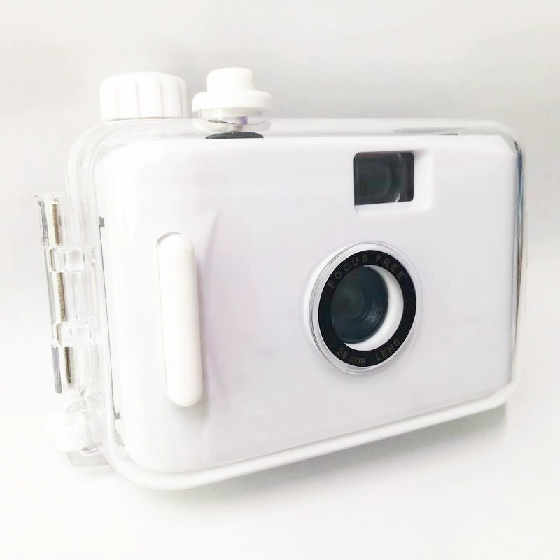 Белая одноразовая пленочная камера с возможностью многократного использования, AQUAPIX подводная точечная водонепроницаемая камера