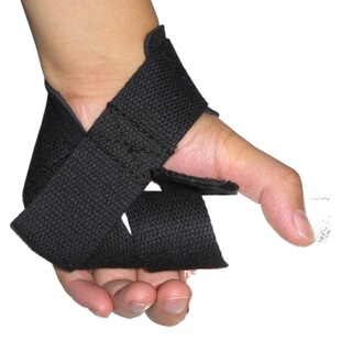 Pull-up horizontal bar wristband fitness hard pull booster belt weightlifting anti-slip belt cross-border wrist protection Sports grip belt