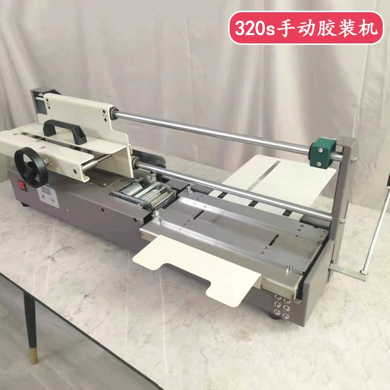 Настольный клей машина горячего расплава клея переплетная машина книга тендер документ Офис финансовый переплет машина