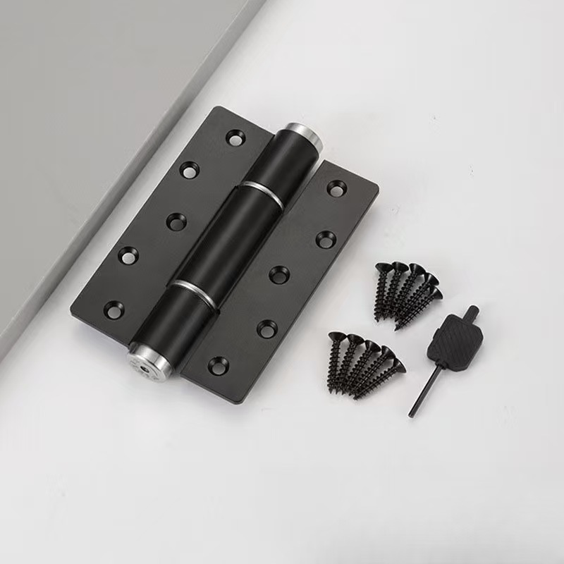 bisagra hidráulica invisible de aleación de aluminio con cierre de puerta amortiguador bisagra de cierre automático image 5