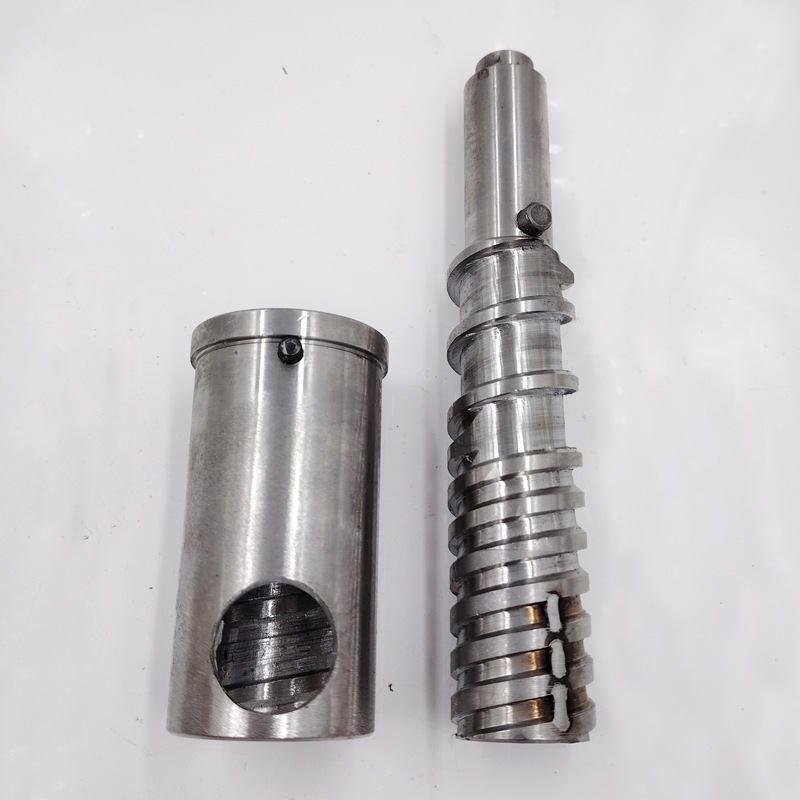 玉米螺杆螺套金施小型多功能膨化机配套零件食品机械配件
