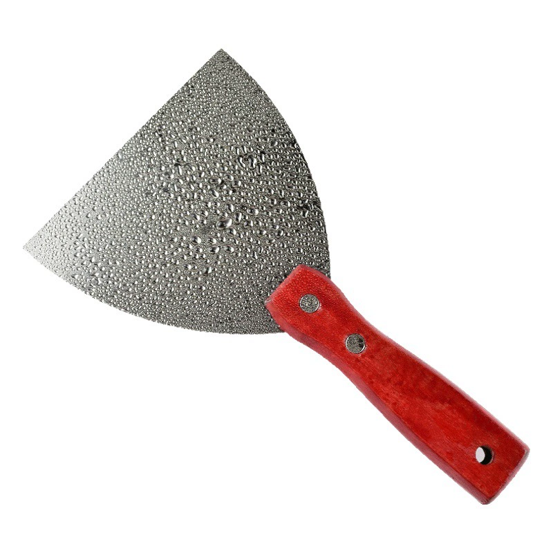 Деревянная ручка нож для шпаклевки из нержавеющей стали лопатка инструмент для замазки стены небольшой скребок партия золы нож Шпатель для барбекю