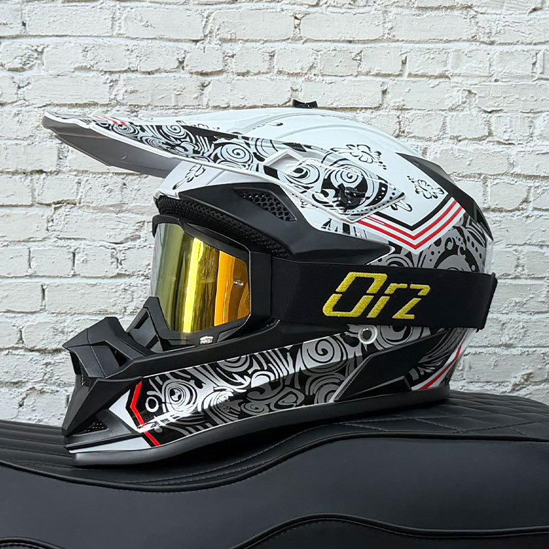 Orz Bicicleta de montaña Bicicleta Casco completo Casco de ciclismo Locomotora de carretera forestal todoterreno Niños Hombres y mujeres DH Reduce Light Bee AM