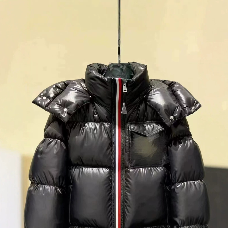 Putian 2026 Mengjia Maya Rainbow Winter Commemorative Double-Label Glossy White Duck Down Jacket for Men and Women
