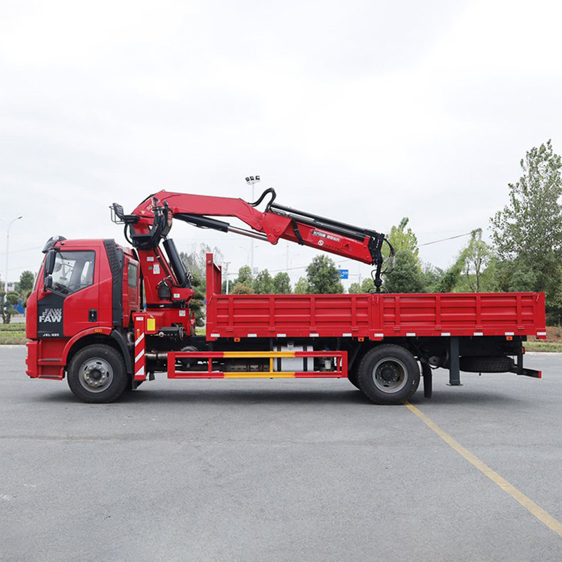 现货现发农用车载折臂吊 动力强劲车载横臂吊 8吨农用车载折臂吊