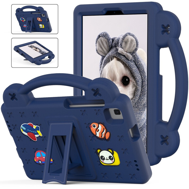 Applicable A7liteT220 anti-fall cover T2 90 cartoon bracket creative Tab A 8.0 tablet protective cover 2021