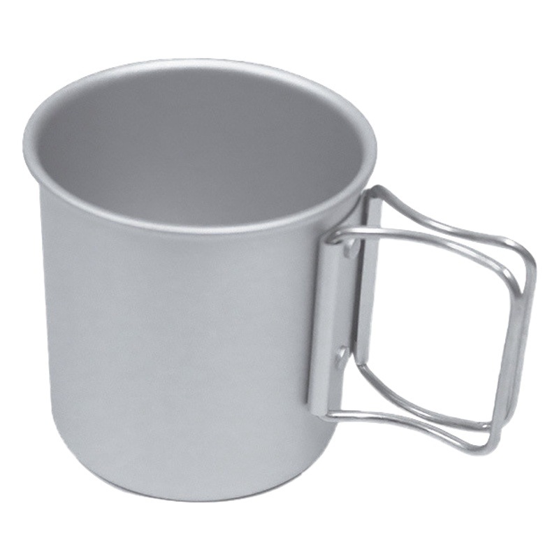 Taza de café taza de té taza al aire libre camping plegable taza de agua portátil ultraligero aleación de aluminio taza de camping