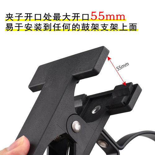 Drum drum stick bag Oxford cloth drumstick bag portable drum stick barrel drum stick bag large clip drum hammer drum stick holder