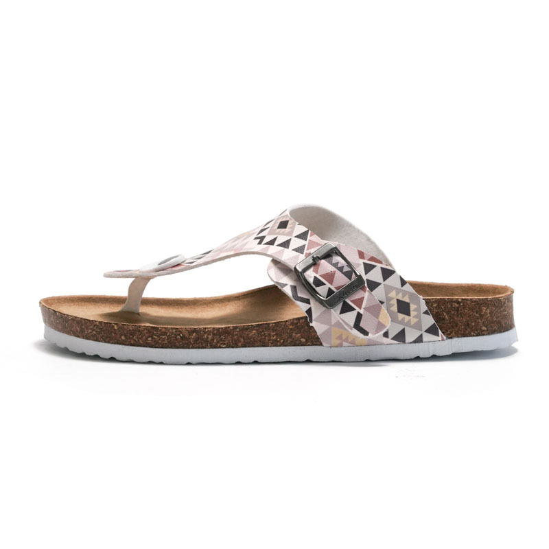RuiZu 2025 Nuove Ciabatte Geometriche in Sughero per Donna Estate Studente Spiaggia Stile Coreano Scarpe in Pino d'Acqua_voghion.com