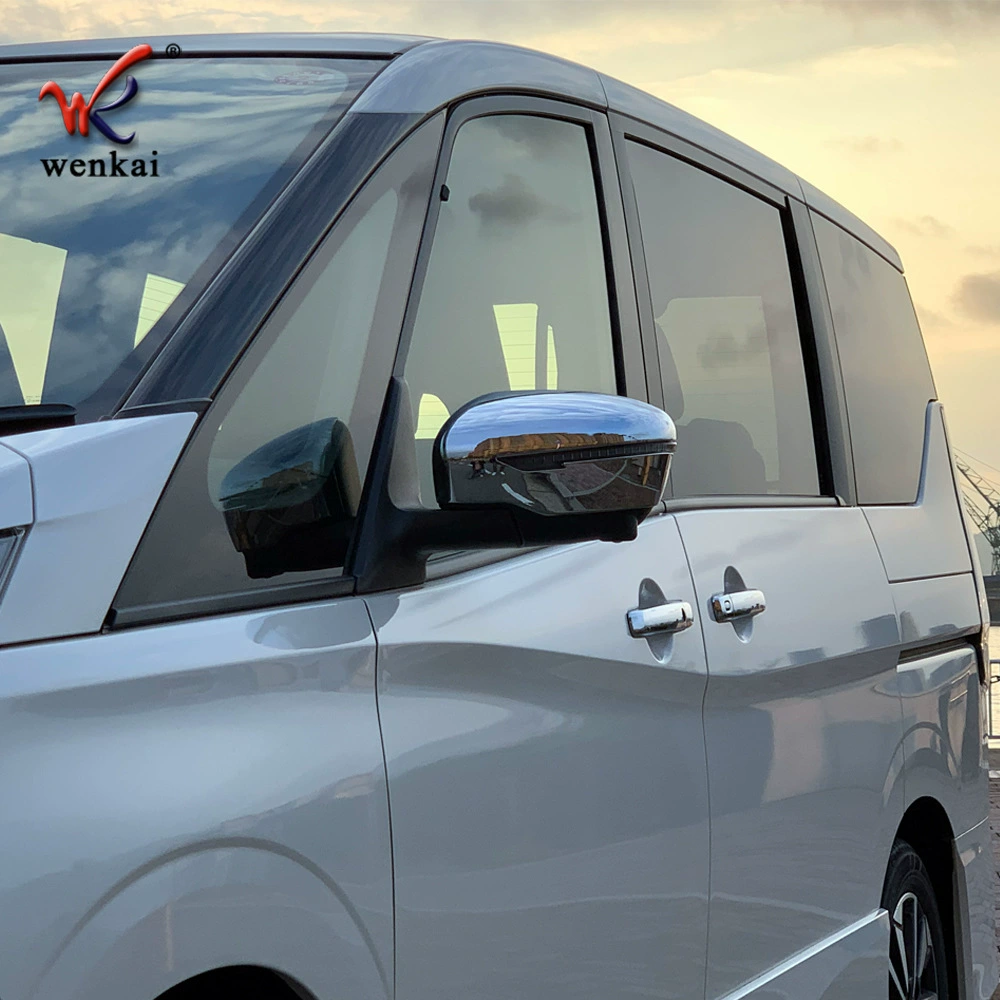 Подходит для Nissan Serena C27, модифицированное специальное заднее зеркало заднего вида, гальваническое покрытие для предотвращения столкновений, декоративная крышка, крышка зеркала заднего вида